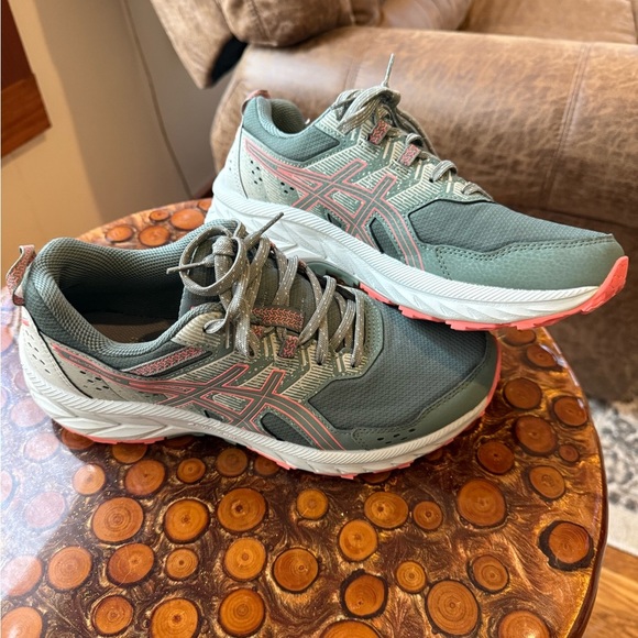 ASICS GEL-VENTURE 9 Running Shoes Ivy/Papaya Size 9.5 - Picture 3 of 9